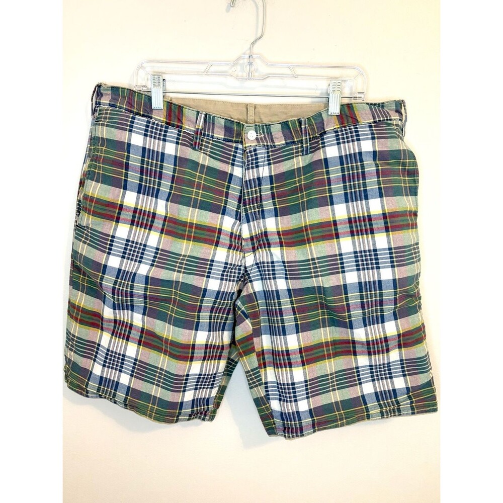 Polo Ralph Lauren Reversible Khaki Madras Shorts Men’s 38